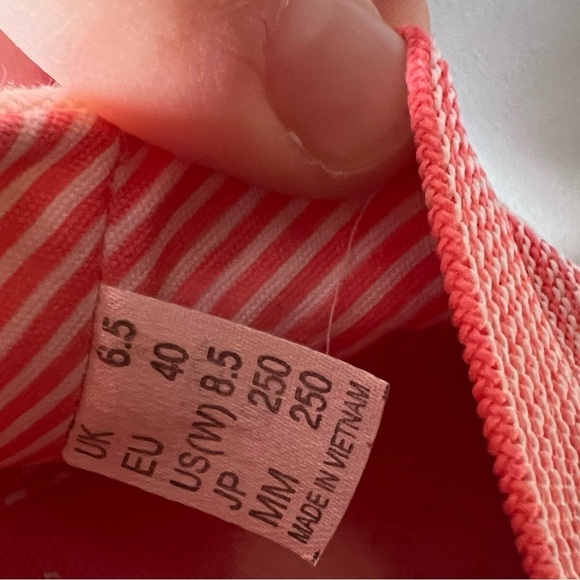 Helly Hansen symphony ballet flats Womens size 8.5 Cream and coral - Picture 5 of 6